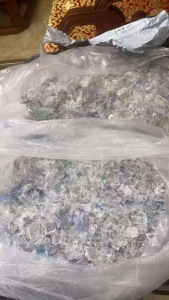 求购透明PET颗粒,热洗PET瓶片,出口西班牙吹瓶用,月需5个柜