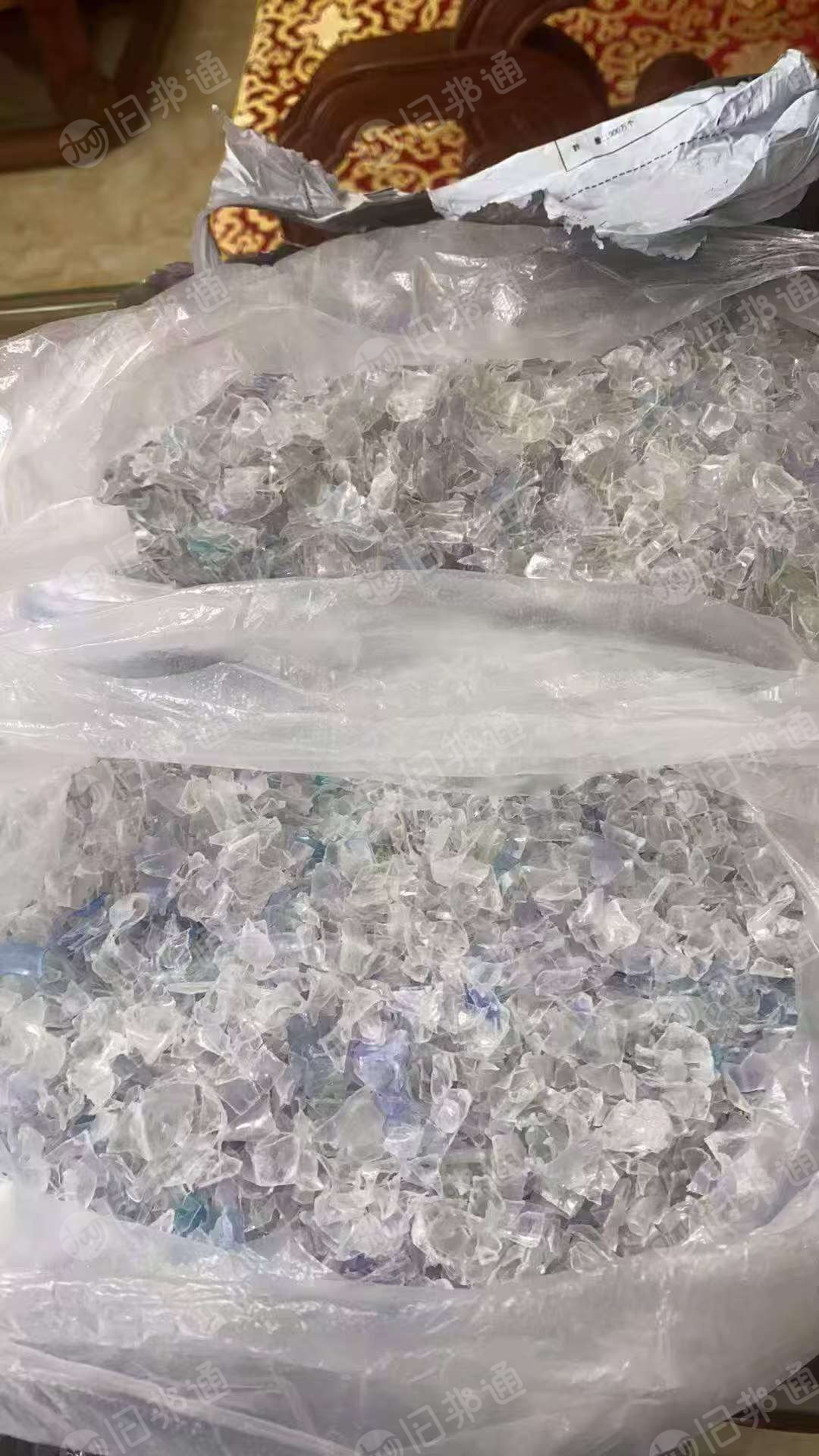 求购透明PET颗粒，热洗PET瓶片，出口西班牙吹瓶用，月需5个柜