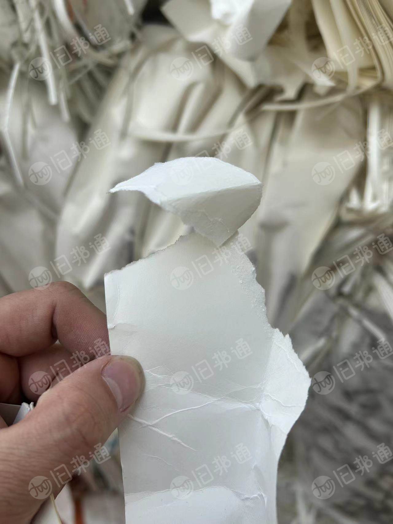 长期出售小花口杯纸，本色口杯纸边角料