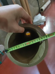 厂家处理6寸二手纸管，厚度1.5cm，长度160-222cm，使用过一两次