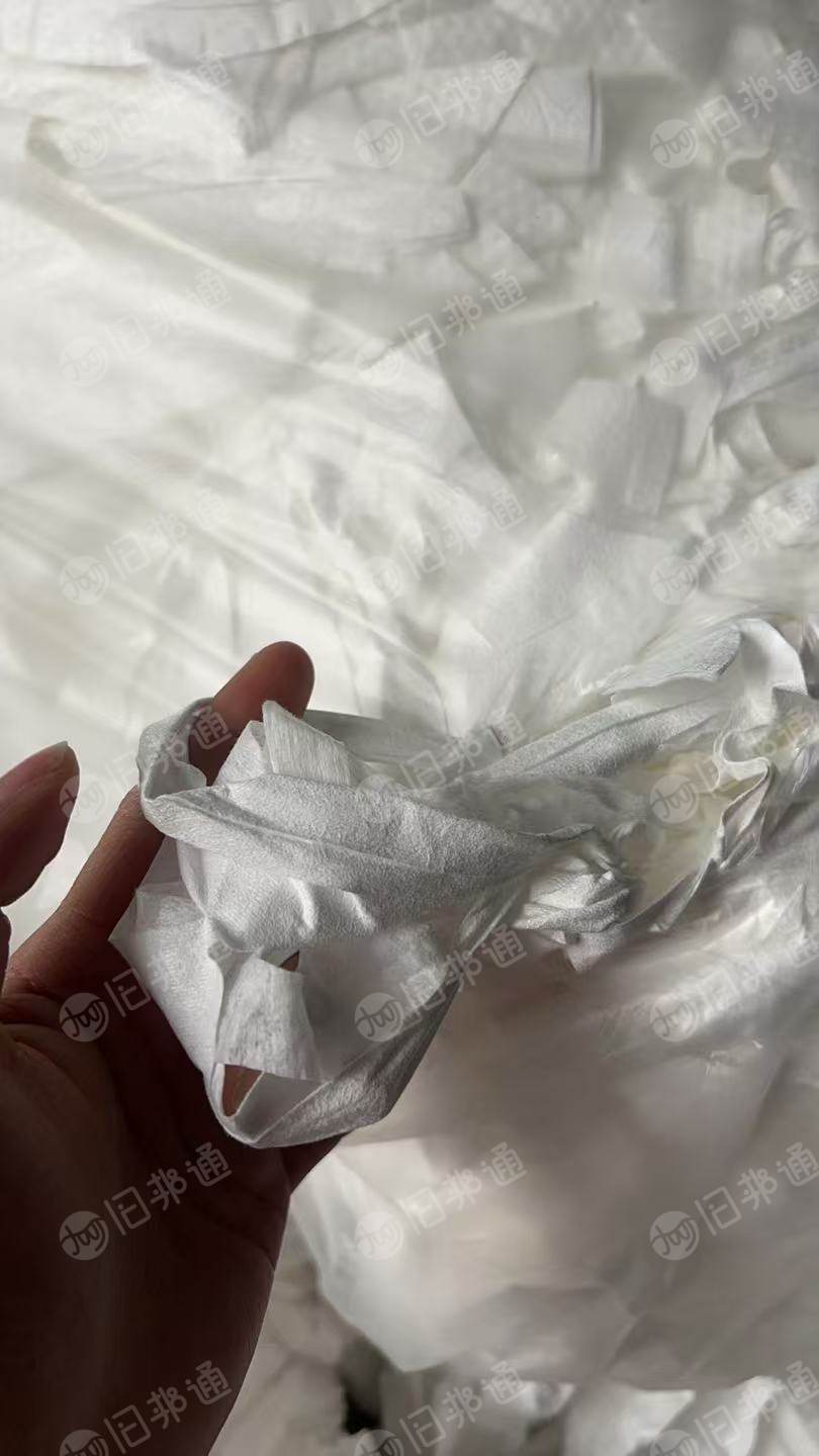 长期出售面膜边角料无纺布，干的，现货十几吨，厂在广东江门