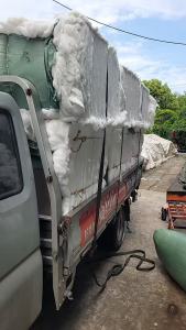 长期大量回收化纤棉，做垫背用，厂在浙江温州