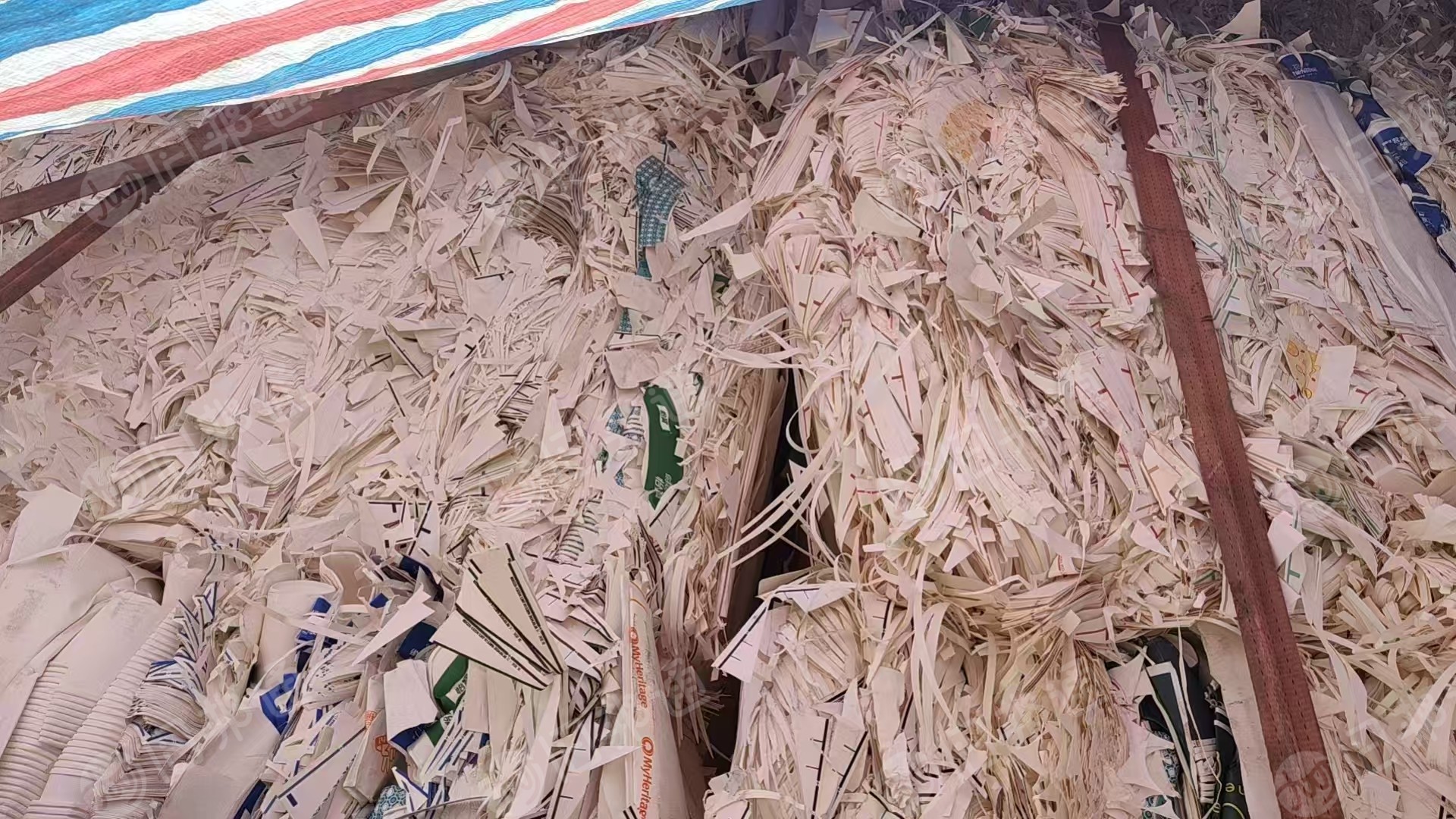 出售小花口杯纸边角料