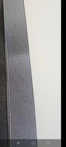 大量收浅灰色2.5公分的库存松紧带