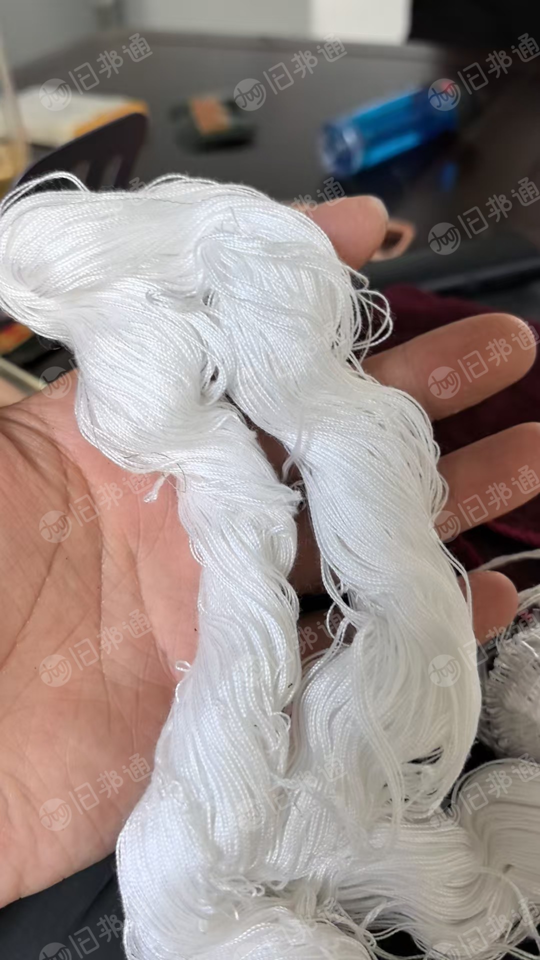 长期出售丙纶废纱线，丙纶废布，现货4吨左右，厂在湖北天门