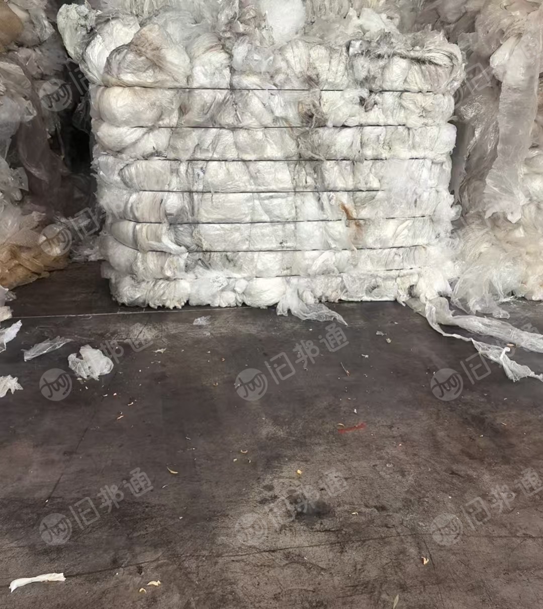 出售一级水洗高压膜废料，缠绕膜占比70%，现货半挂