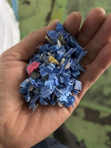 杂色、灰色 PP空心板破碎料