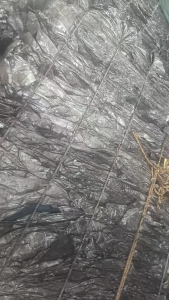 出售吨包内衬下来的铝塑膜，装过炭黑，现货二十多吨