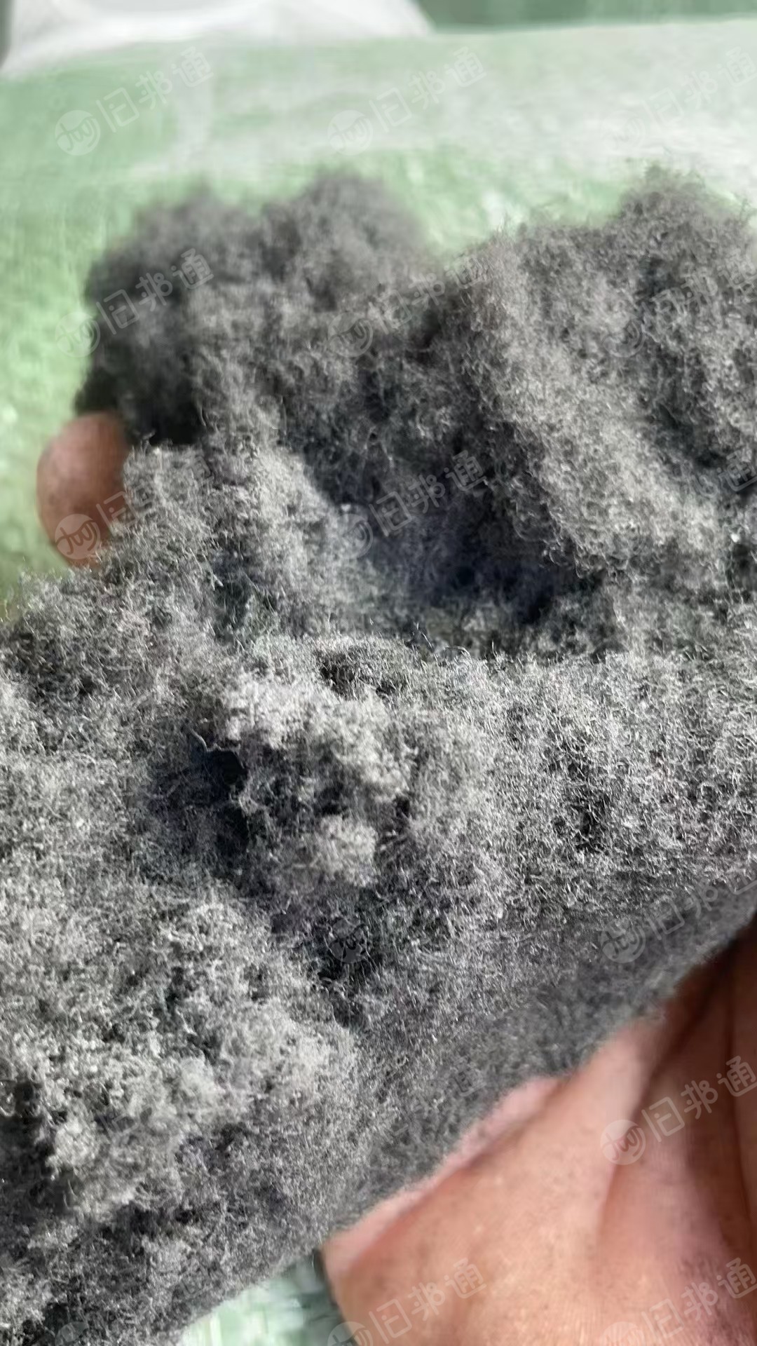 长期出售隔音棉开松棉，涤纶开松棉，含钙粉，货在广东中山
