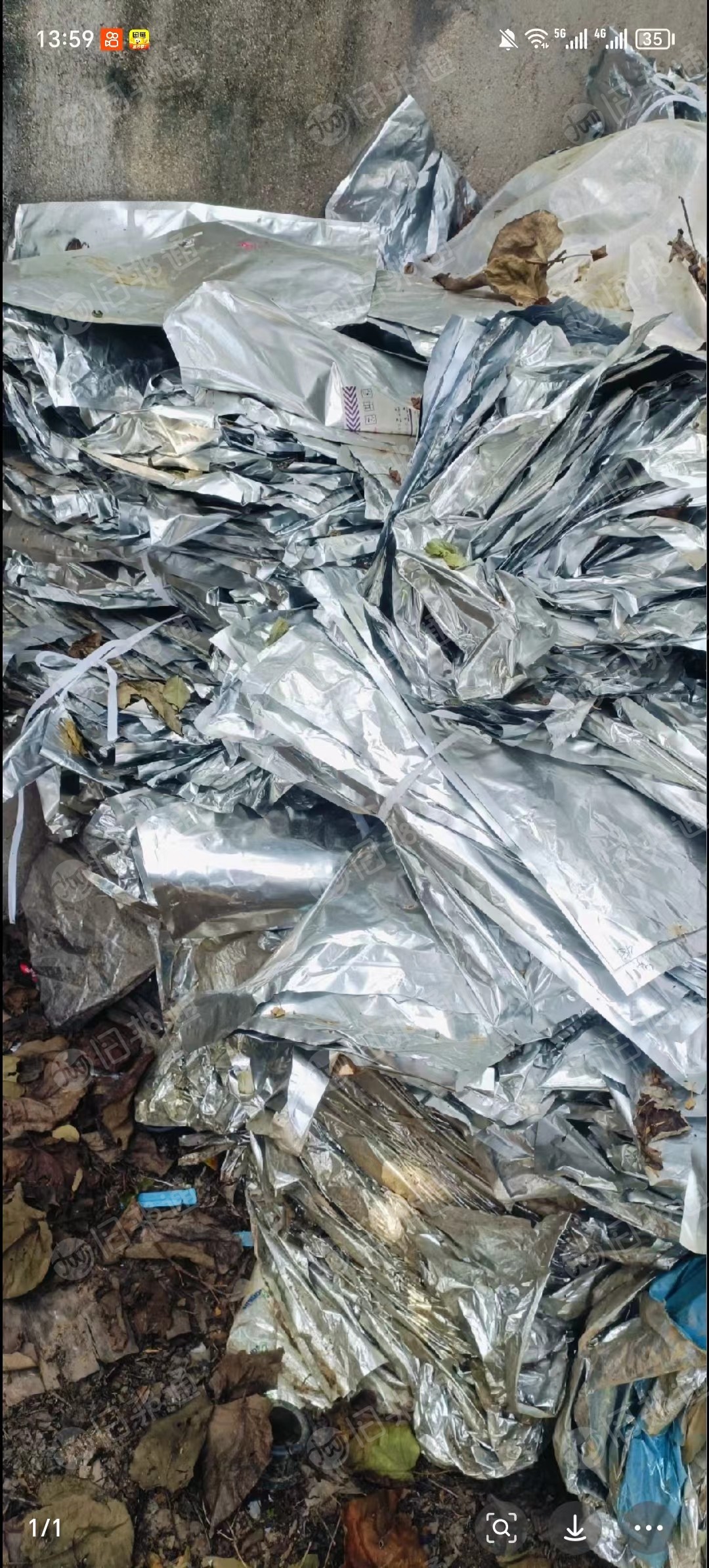 长期出售铝箔包装袋，现货20吨