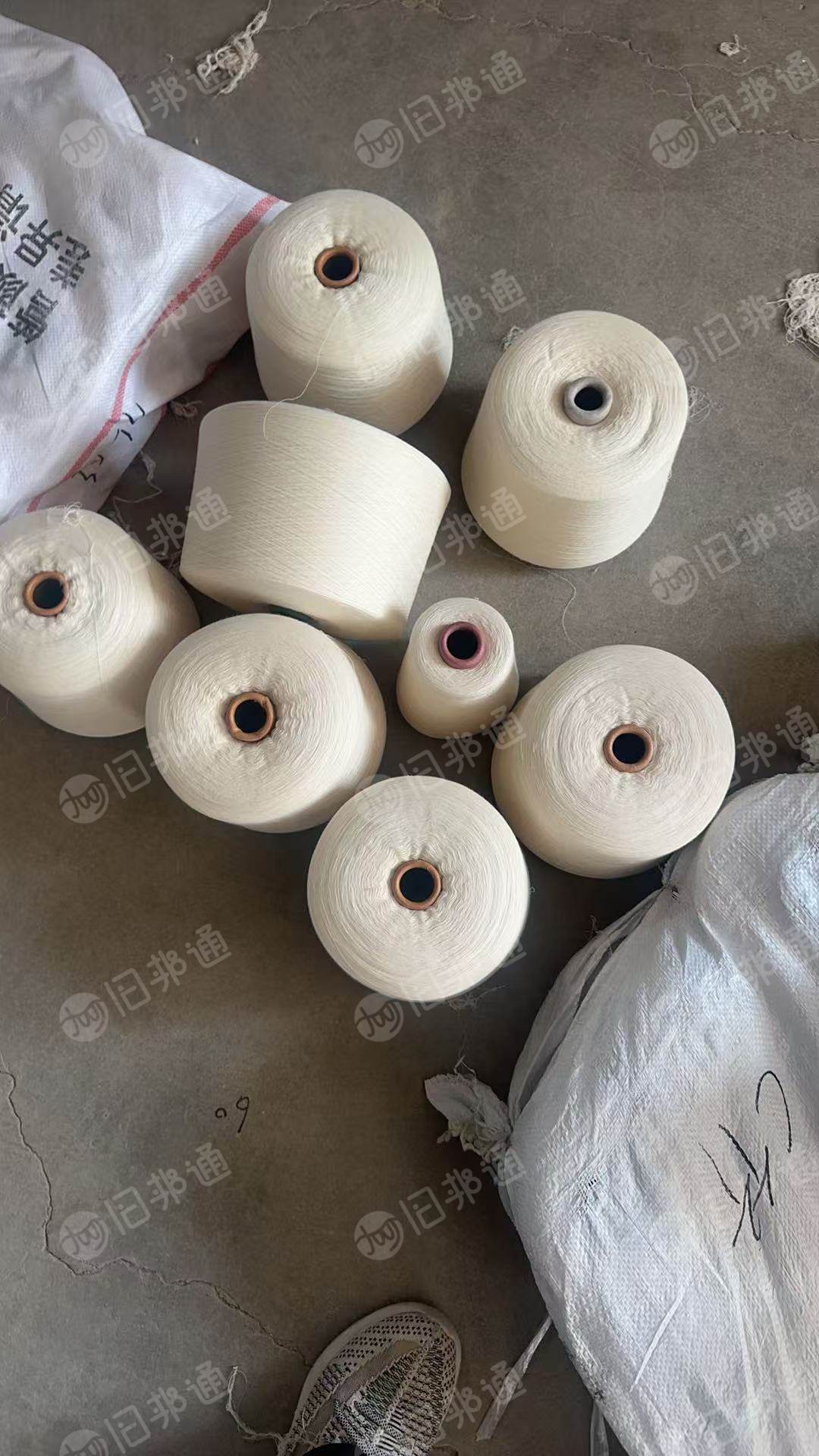 出售处理棉纱，纯棉棉纱，有26支，32支，40支，现货有七八吨左右，货在河北高阳
