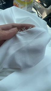 出售窗帘白纱，雪纺佳丽纱，门幅3米，克重115，现货有300匹，货在浙江柯桥