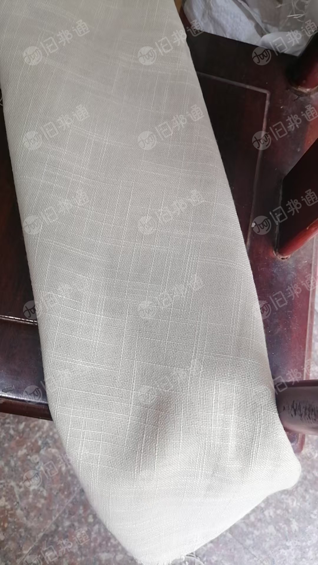 出售涤麻棉库存布，麻布，货在浙江湖州