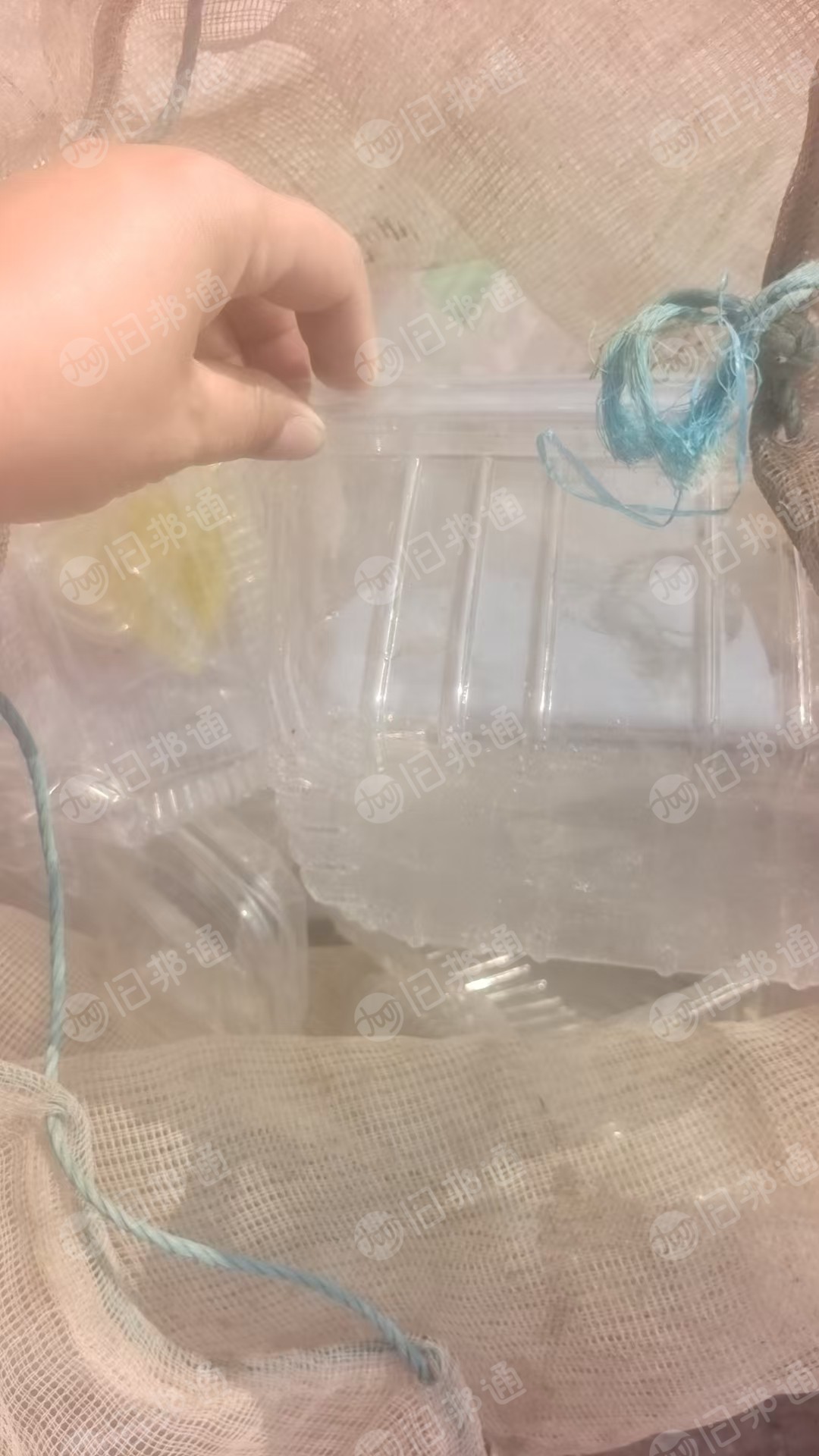 出售PET餐盒压块