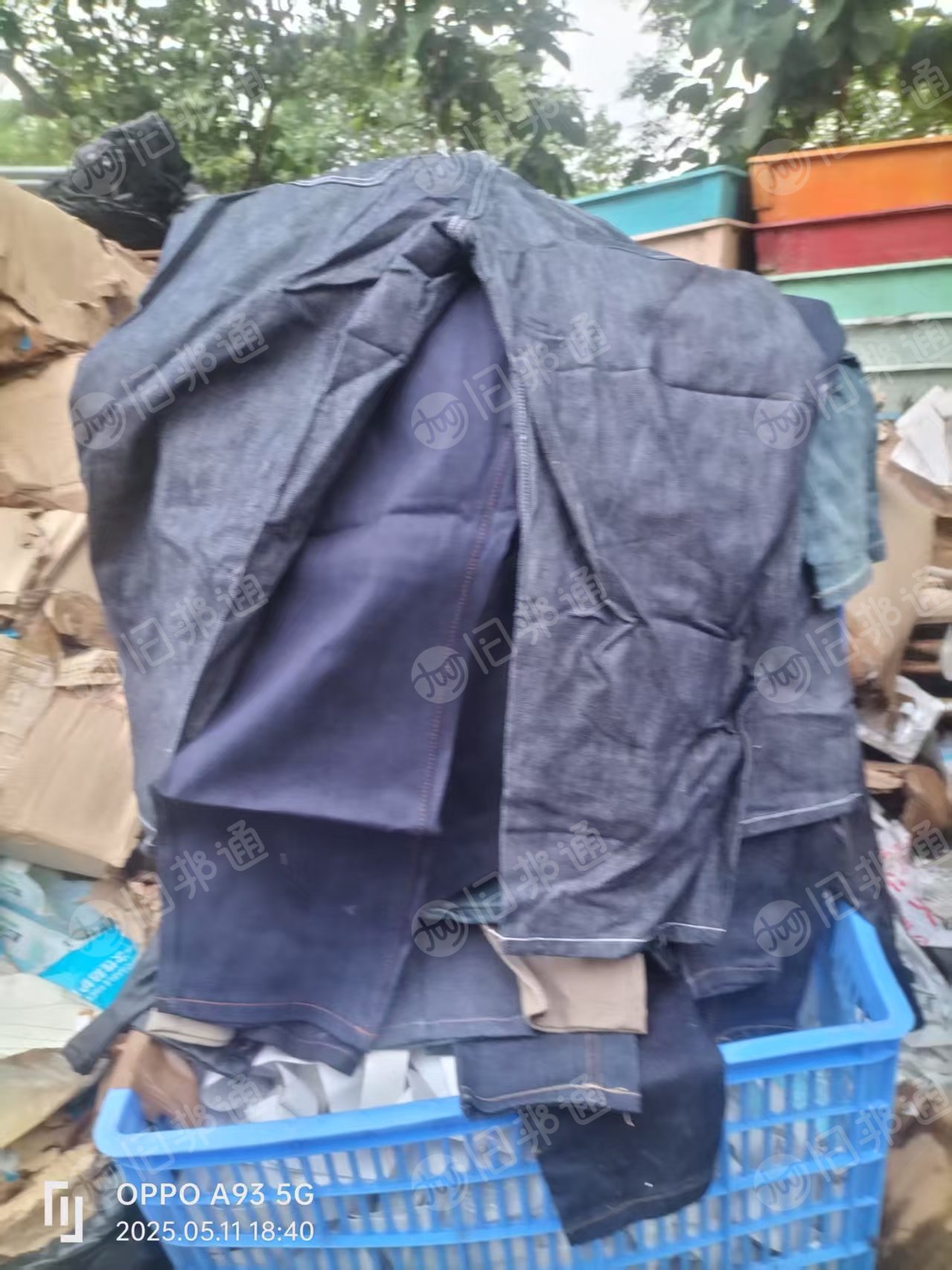 长期出售牛仔布边角料,牛仔废布,月供十几吨