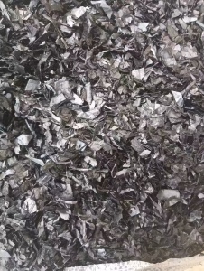 出售黑色ps吸塑片破碎料，现货90吨