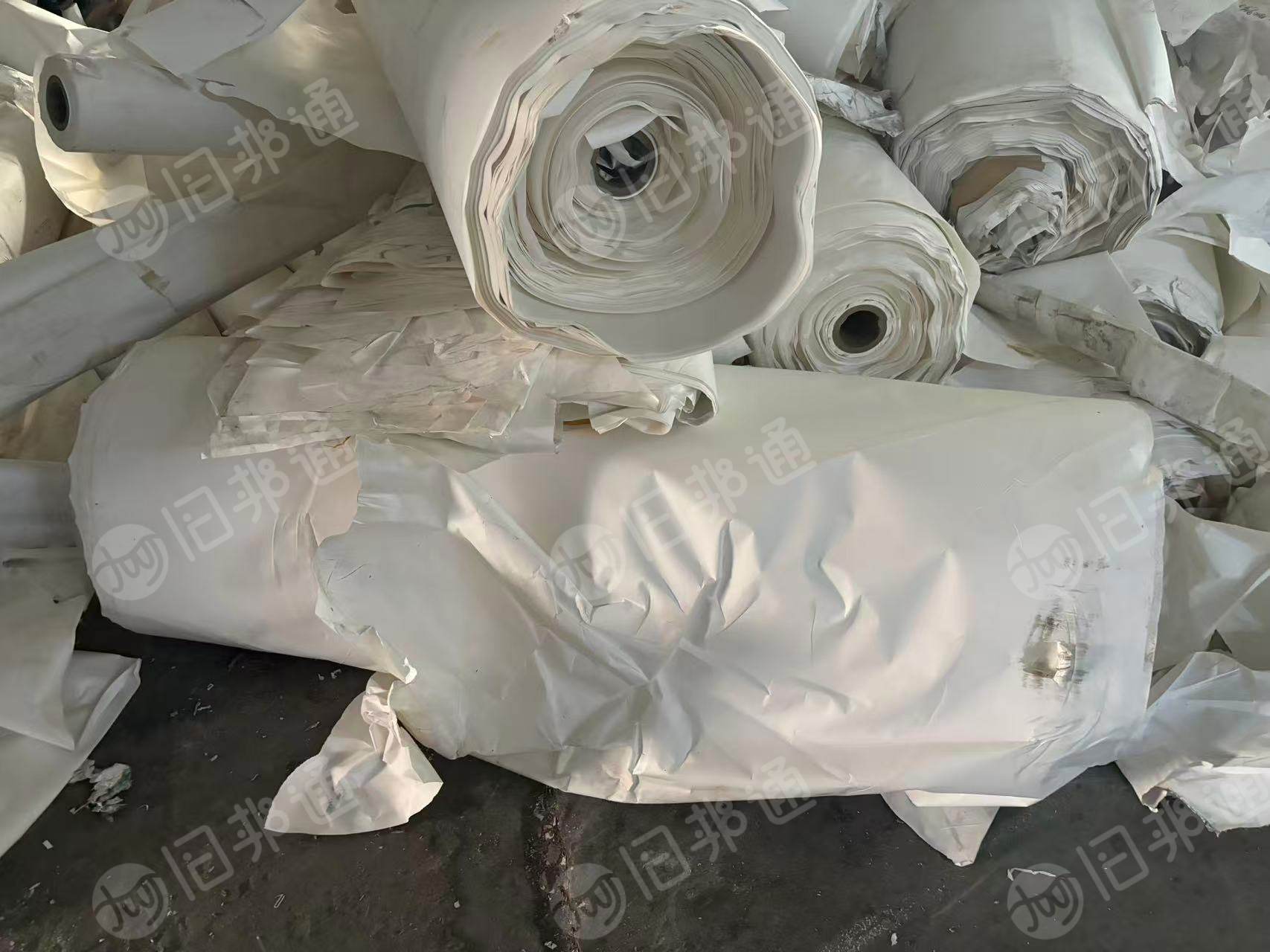 长期大量回收带膜皮革纸，卷筒和小压包