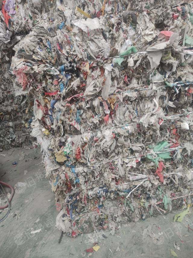 建筑毛垃圾分选出来的废塑料，pp pe，适用于炼油，造粒，压模