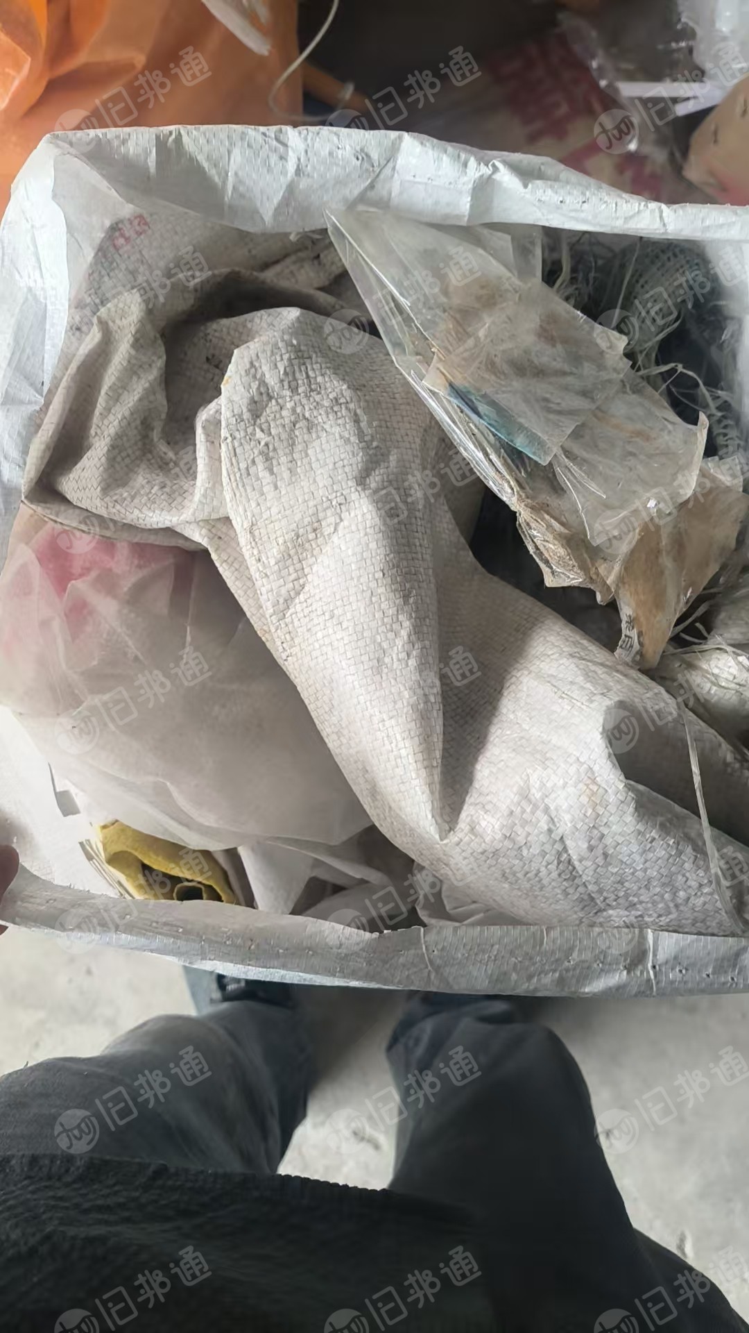 长期出售杂色干造编织袋