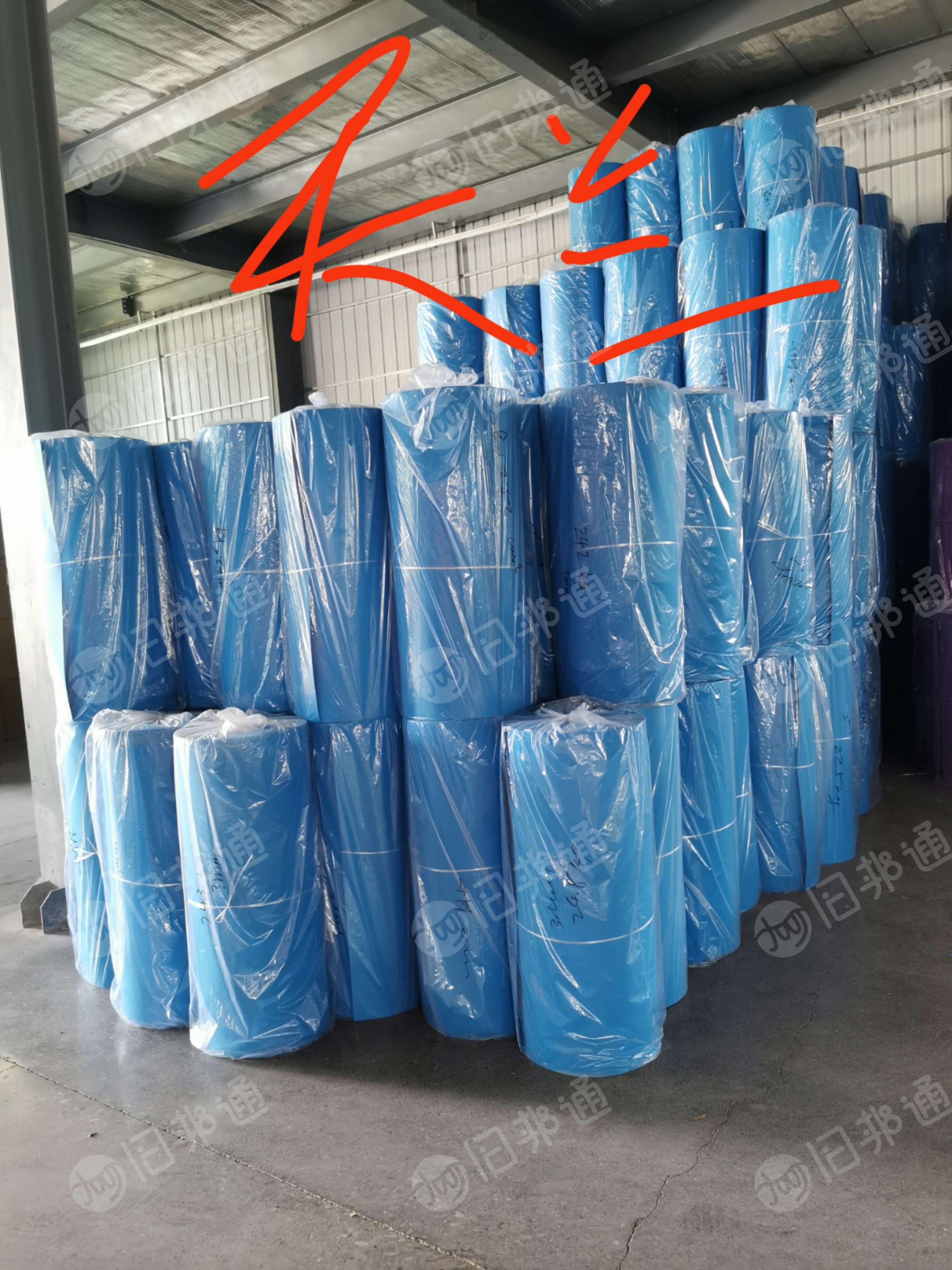工厂清理库存彩色毛毡布，针刺无纺布 针刺棉