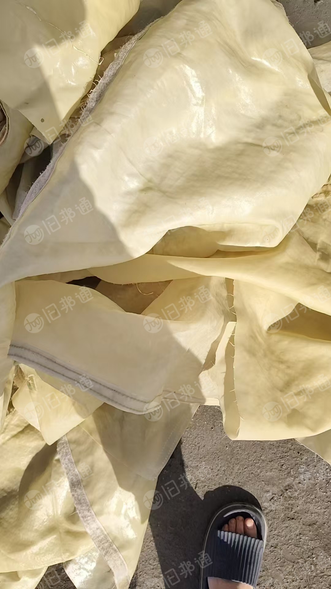 长期出售丙纶过滤布，清洗过，现货19吨左右
