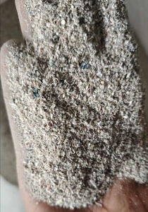 出售二次水洗PVC塑钢渣子，过漂池，风吹磁选，月供一百来吨