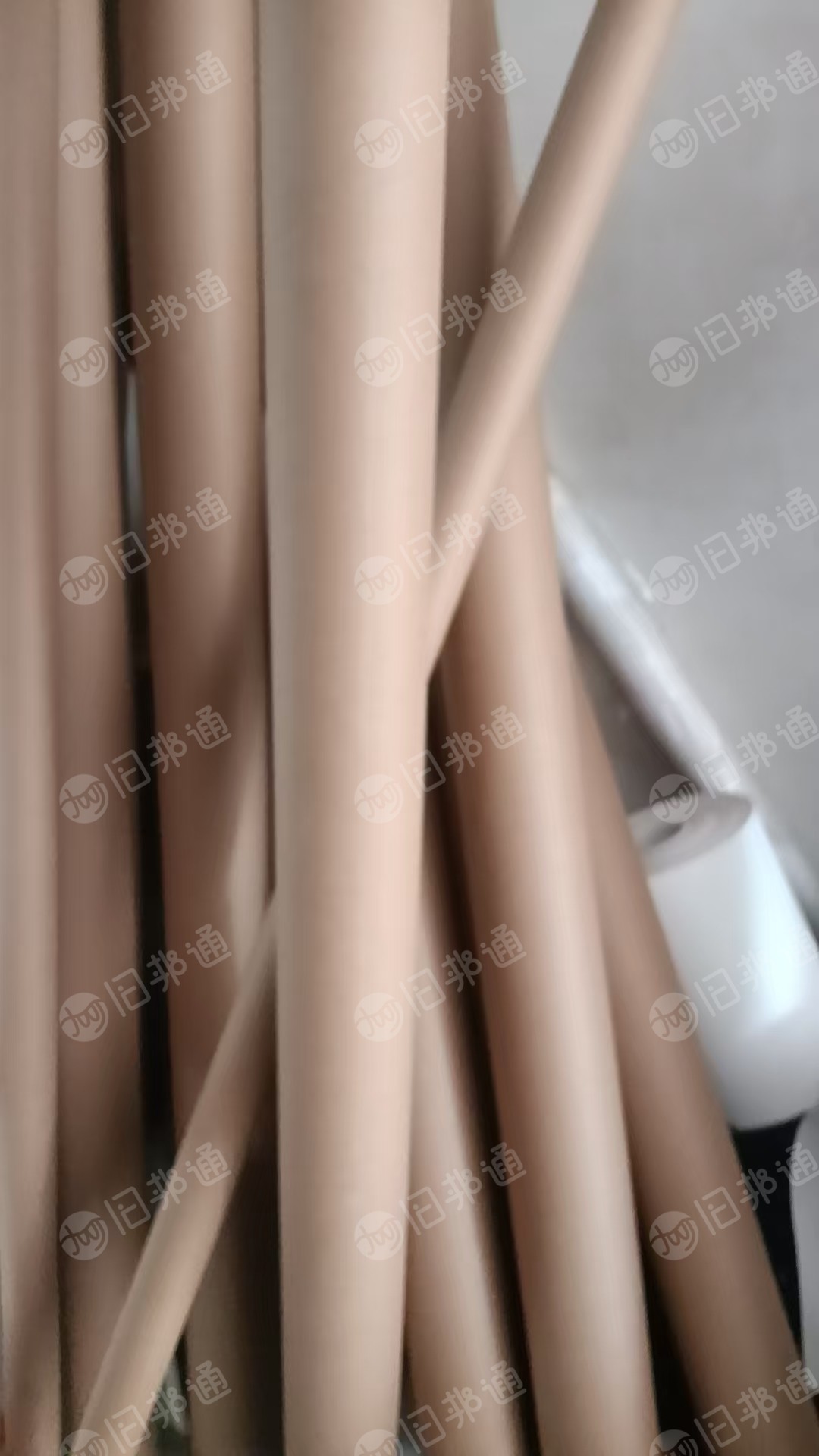 出售卷布下来的二手纸管，内径7.6cm，厚度0.6cm，长度1.6/1.7米