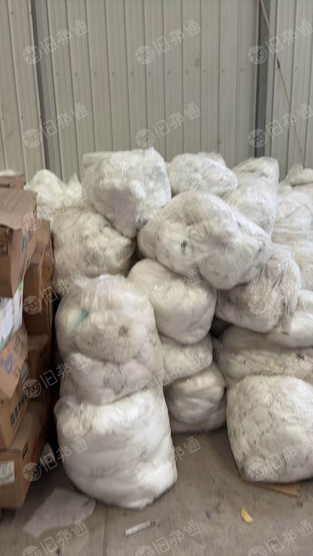 长期出售口罩绳子下脚料，涤氨废丝，涤氨丝，月供10吨左右