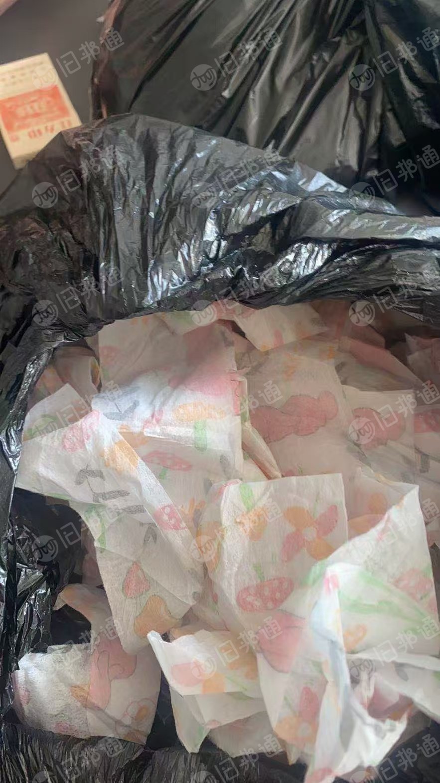 出售PP尿不湿边角料，无纺布边角料，月供50吨