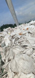 出售水洗吨包料，之前装扣件下来的