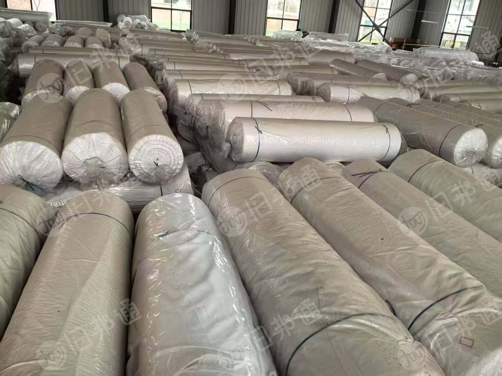 长期出售涤棉帆布，10支纱2*2，360克，幅宽1.55米，10万米白胚，厂在山东济南