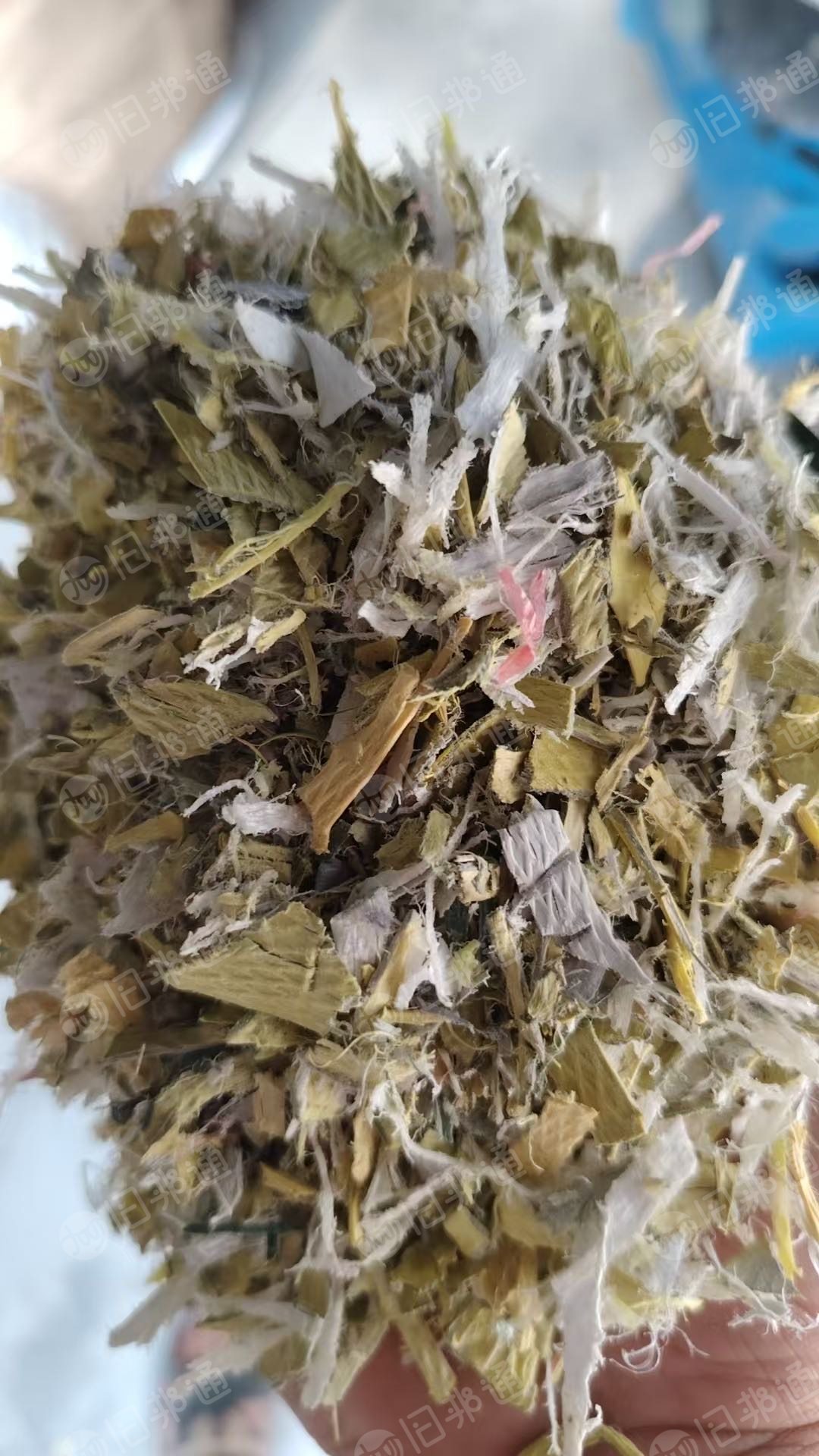 出售pp打包带破碎料，漂沉一起的