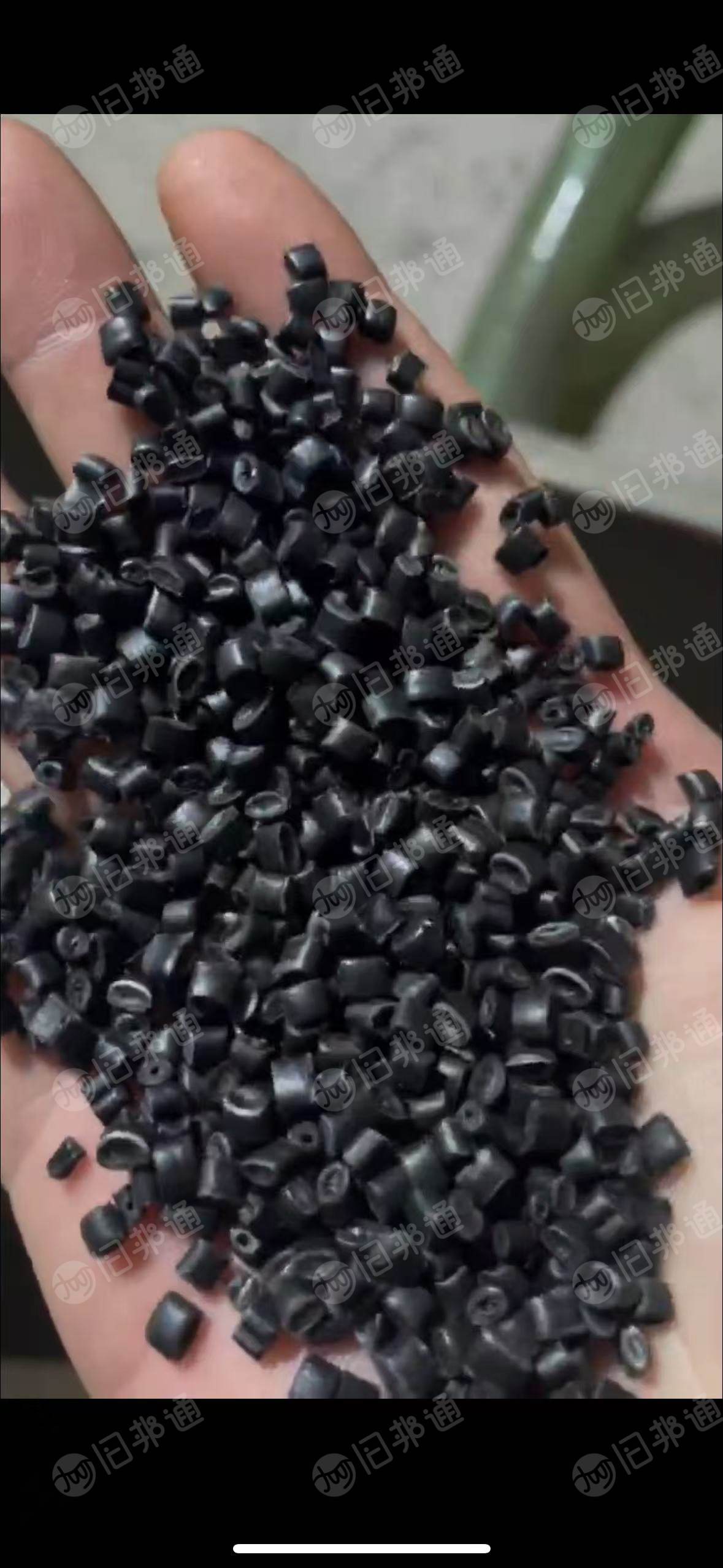 出售黑色干净编织袋颗粒，过40目和60目都有