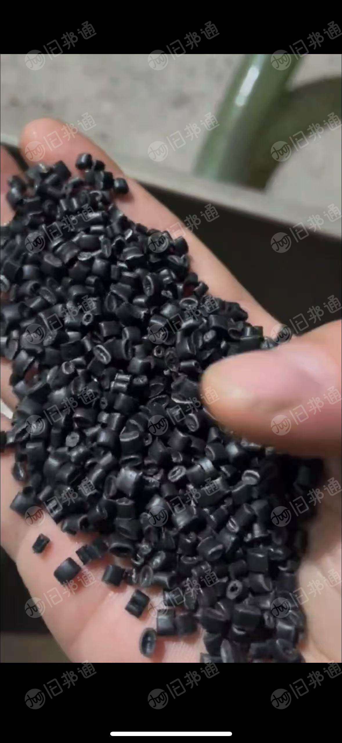 出售黑色干净编织袋颗粒，过40目和60目都有