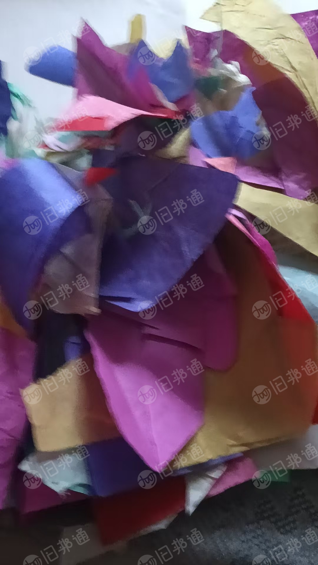 加工厂长期大量求购五彩纸边角料