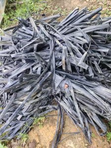 出售滴灌带废料,现货十几吨