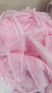 长期出售涤纶蚊帐布，蚊帐布，涤纶废布