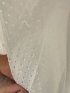 长期出售白色涤丙无纺布，涤10丙90，现货十四五吨，厂在河北廊坊