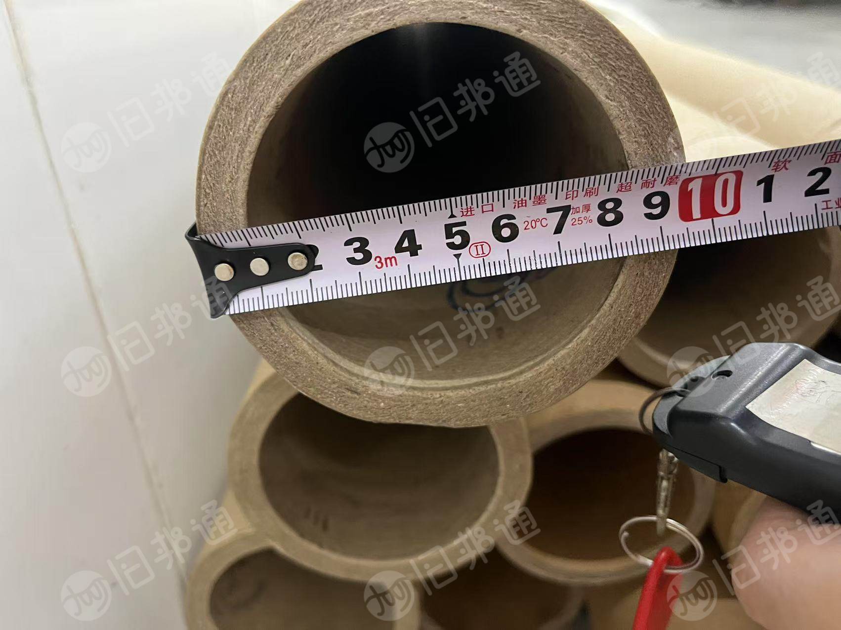 纸巾厂长期处理二手纸管，内径7.5cm，厚度1.0cm，三种长度