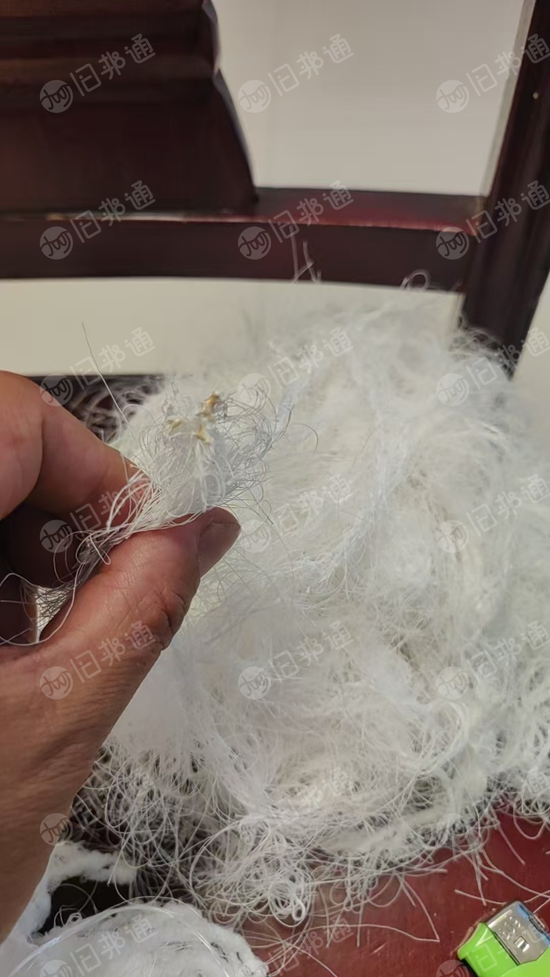 长期大量出售涤纶废丝，涤纶加捻丝，含水量百分之四十到四十五左右，月供200吨左右