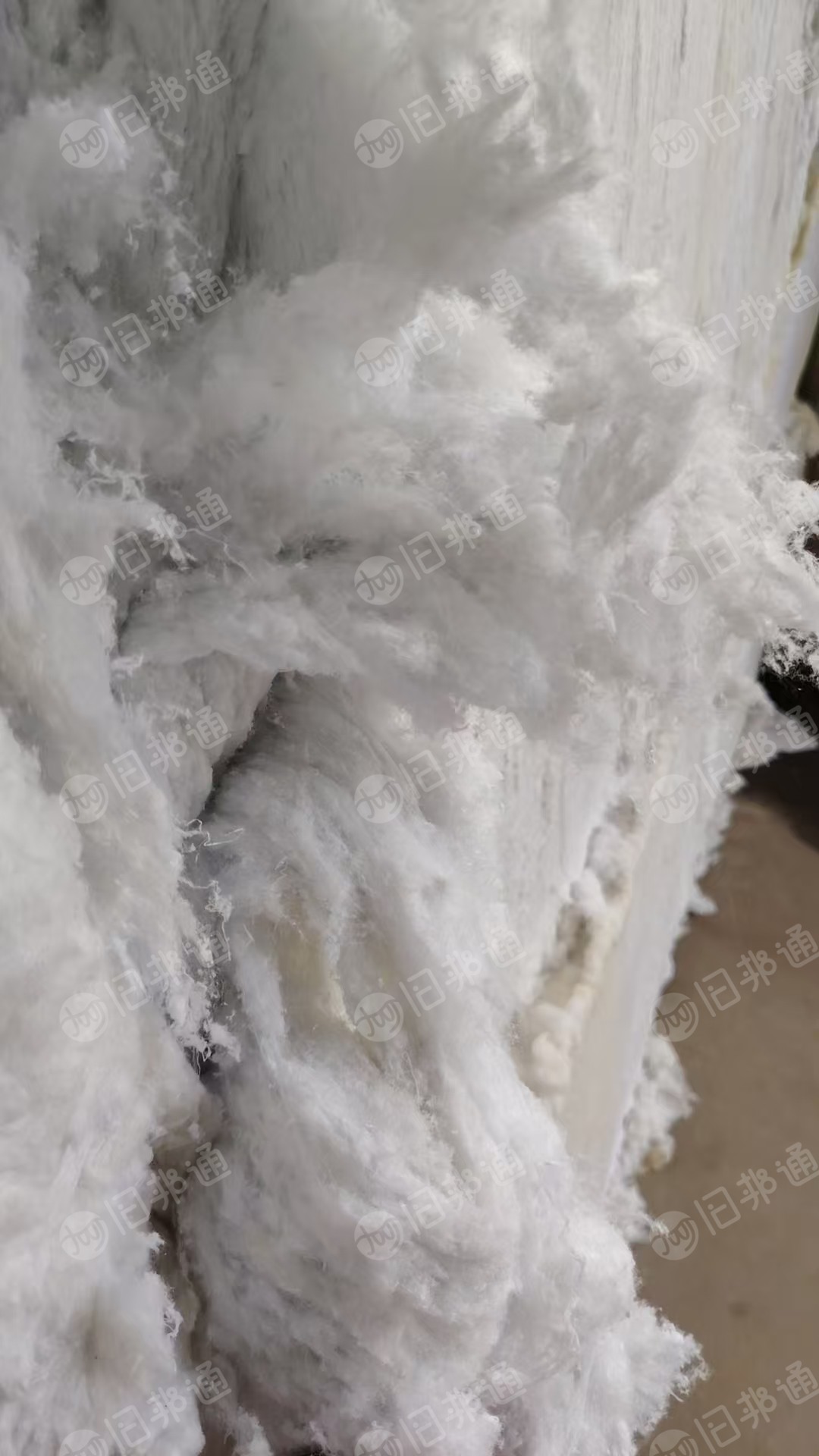 长期出售酒店一次性拖鞋开来的小白棉,化纤棉,可做针刺棉,毛毡用,现货两百吨左右