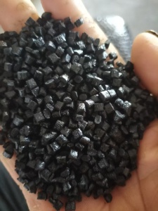 出售黑色ABS增强颗粒，加纤10%
