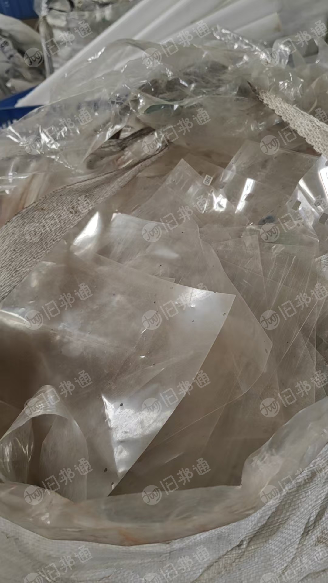 出售PET轻胶膜废料，现货十几吨