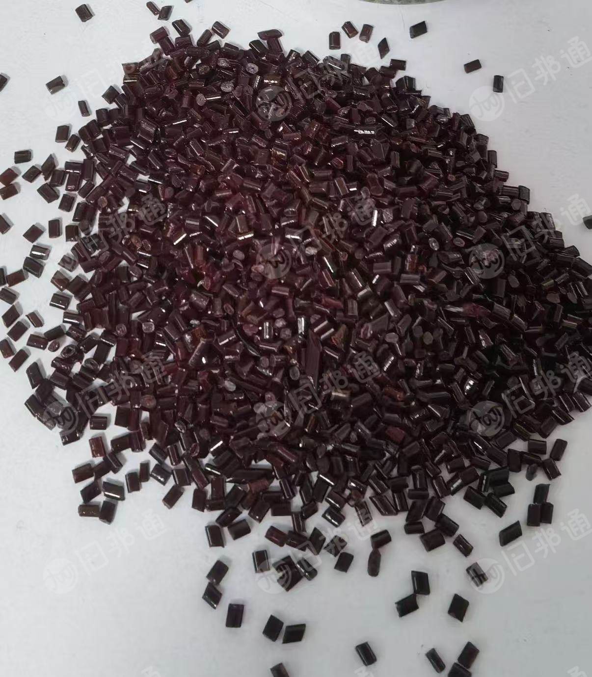 出售pet复合pc颗粒,全新料拉透明的丝,现货12吨,价格2000+