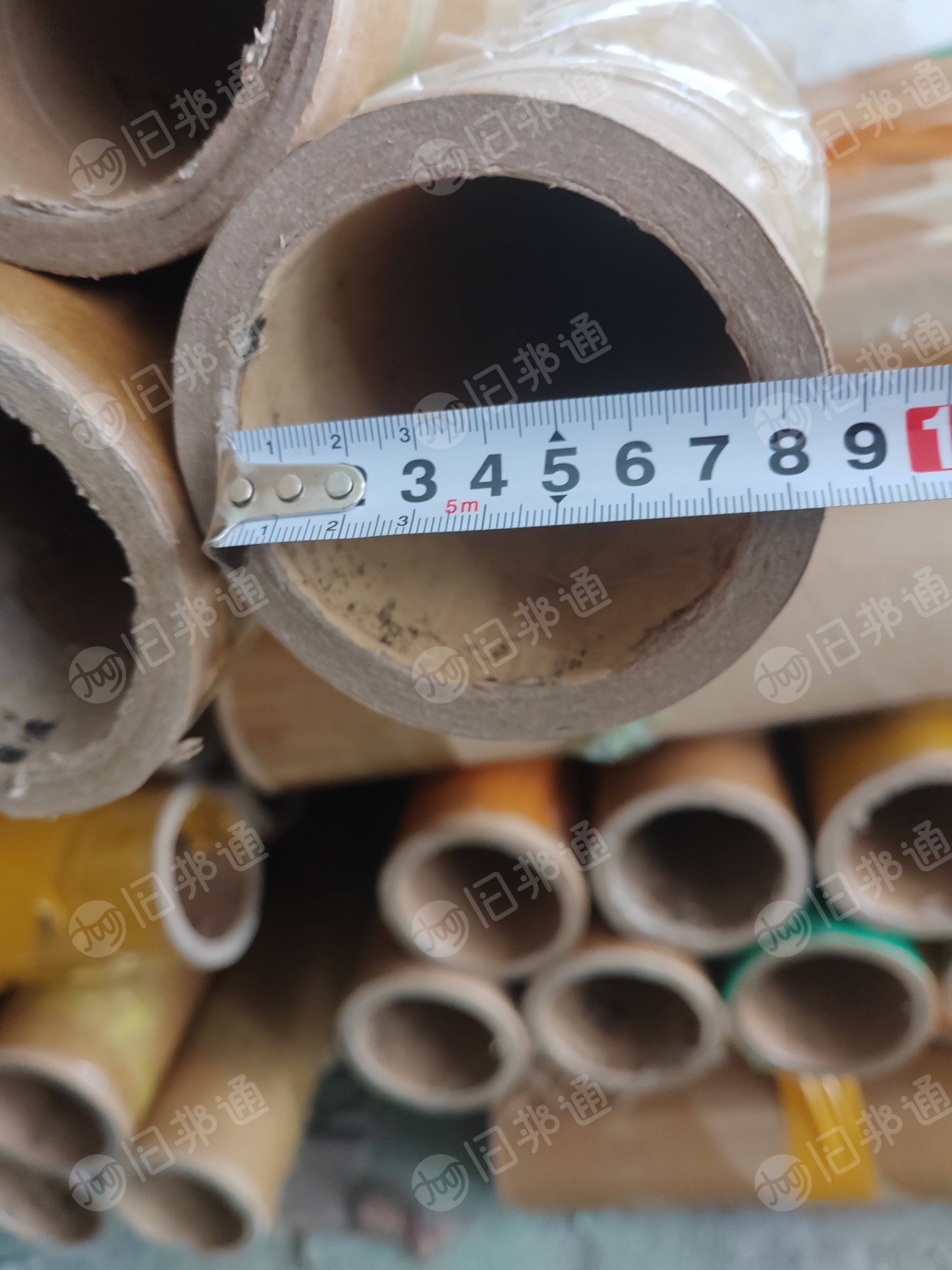 出售二手纸管,内径76、厚度10,长128