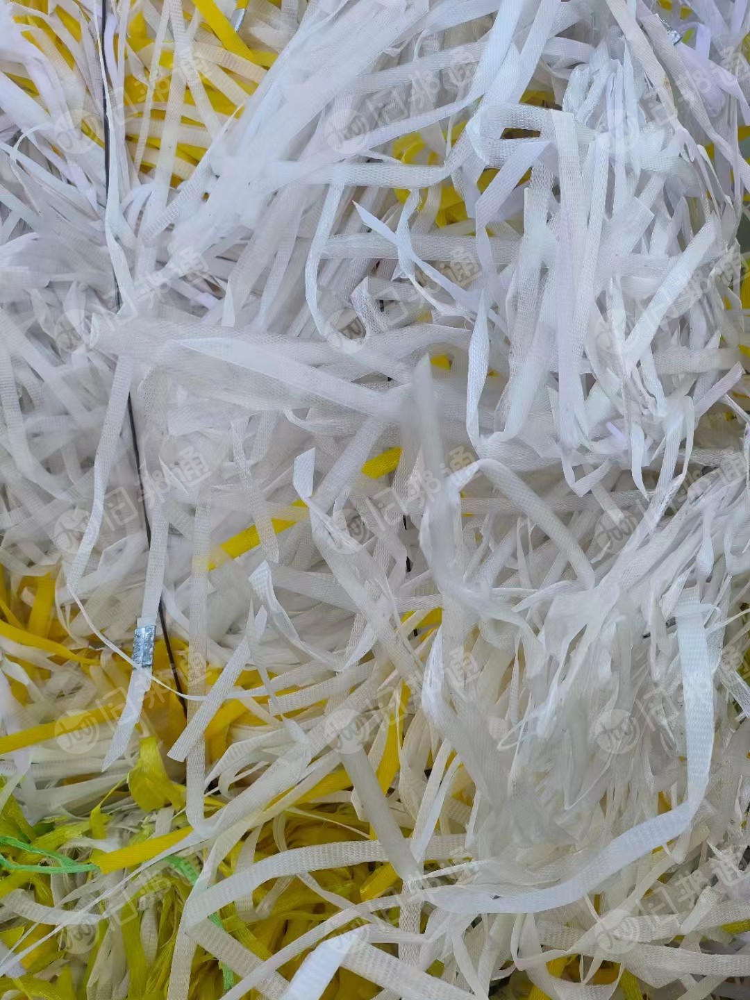 长期出售pp打包带废料，全透明黄色，现货9吨左右
