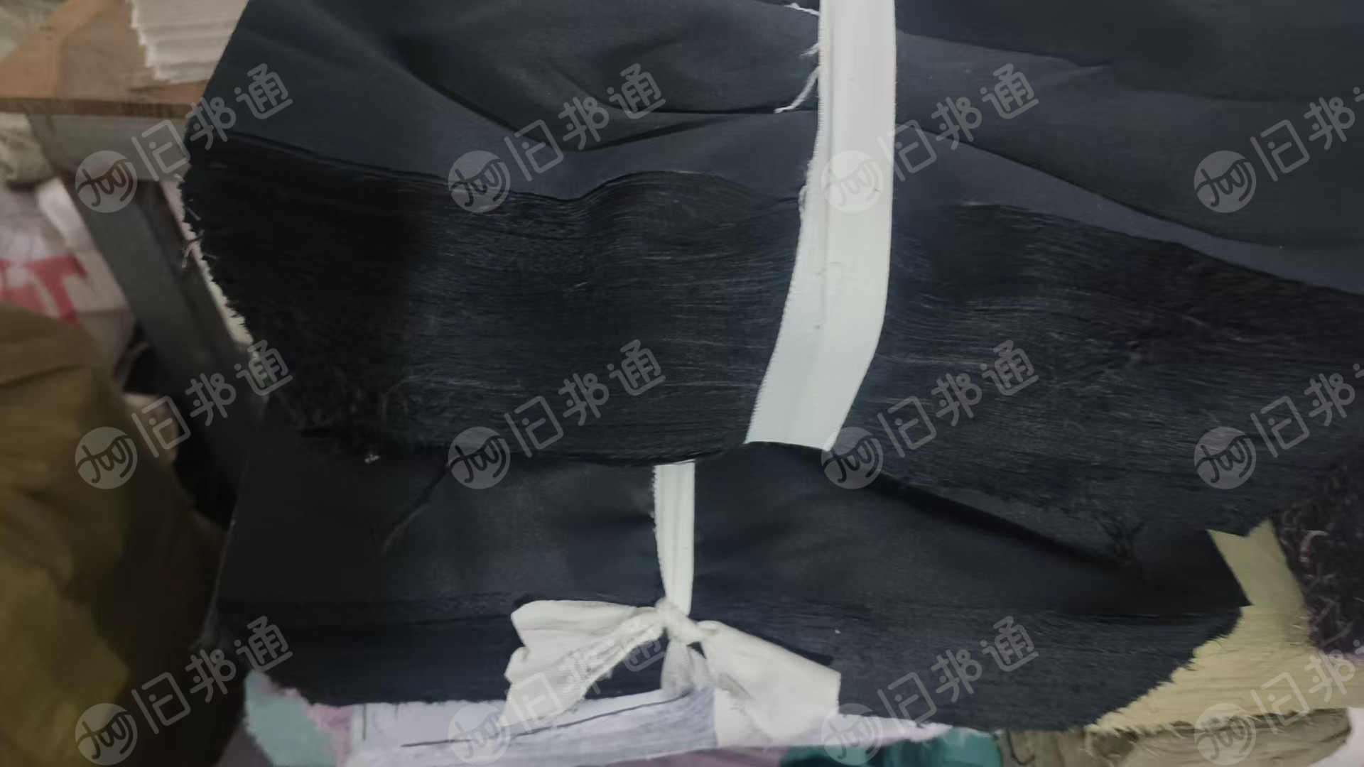 长期出售白色和黑色涤纶，涤棉材质刀口布，口袋布，成品口袋布，货在河北保定，有需要联系