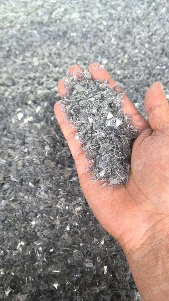 长期出售PET吸塑盒破碎料，月提100吨