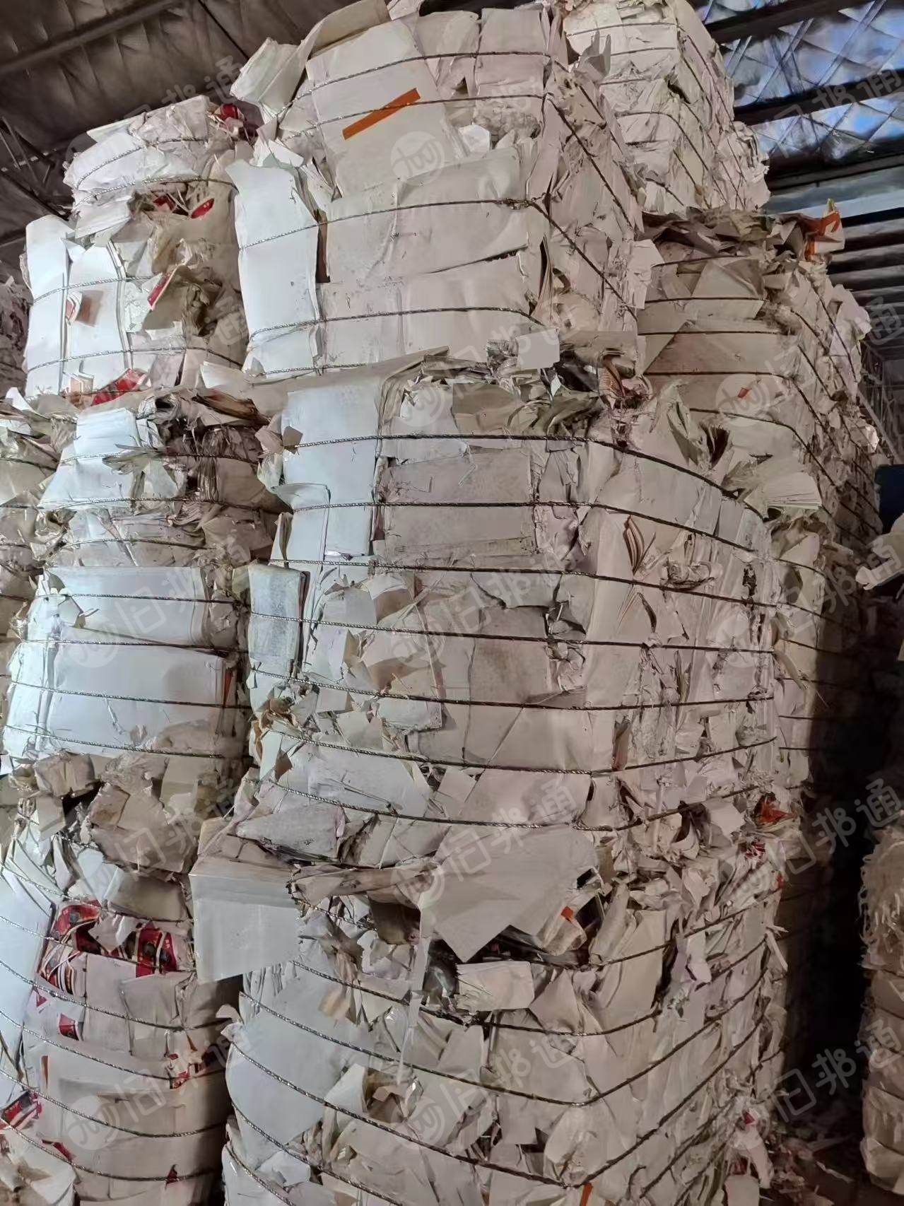 出售大块口杯纸压包料，现货一车