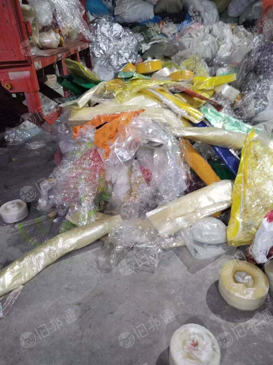 出售BOPP胶带废料,无胶BOPP膜压包料,现货十七八吨,统货出